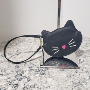 Betsey Johnson Kitty Cat Wristlet